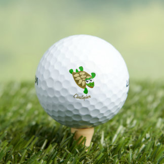 Pelotas De Golf Diseño de Tortuga Personalizado