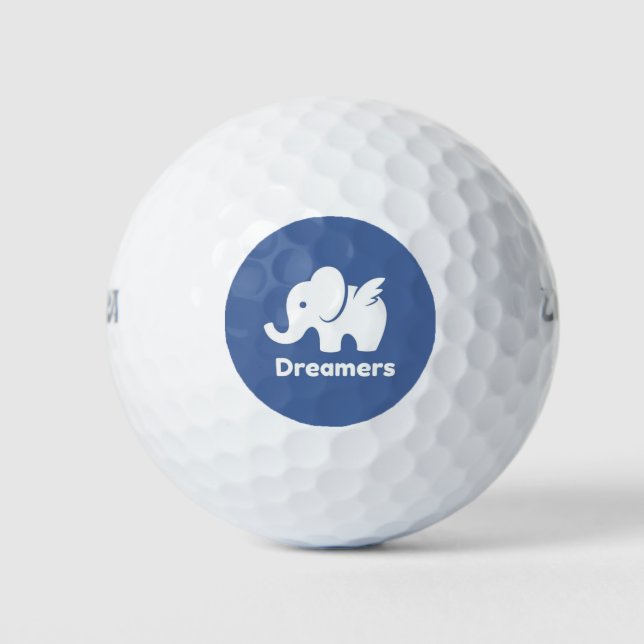 Pelotas De Golf Diseño del Personalizado elefante (Anverso)