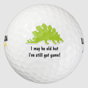 Pelotas De Golf Diseño divertido del dinosaurio