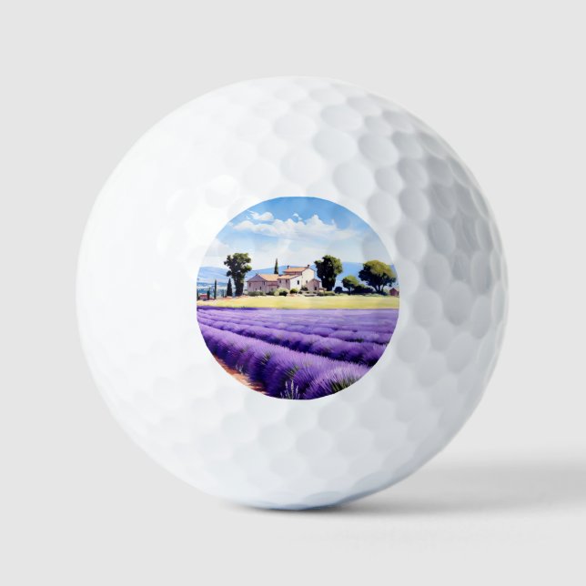 Pelotas De Golf Diseño elegante con un toque francés (Anverso)