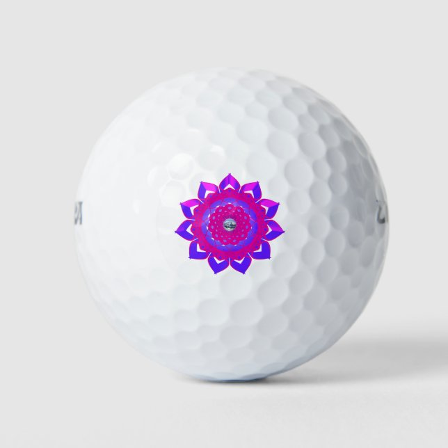 Pelotas De Golf Diseño místico único (Anverso)