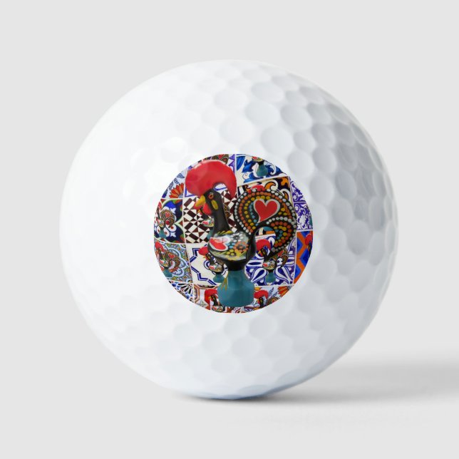 Pelotas De Golf Diseño portugués (Anverso)