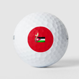 Pelotas De Golf Diseños de la sandía en apoyo de Palestina