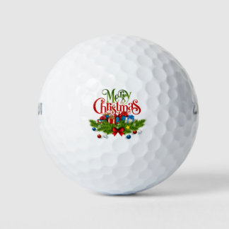 Pelotas De Golf Diseños de Navidades divertidos