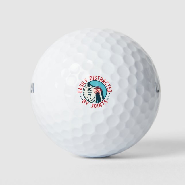 Pelotas De Golf Distracción fácil por parte de las articulaciones  (Anverso)