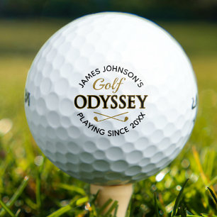 Pelotas De Golf Diversión de nombre personalizado Odyssey Golf