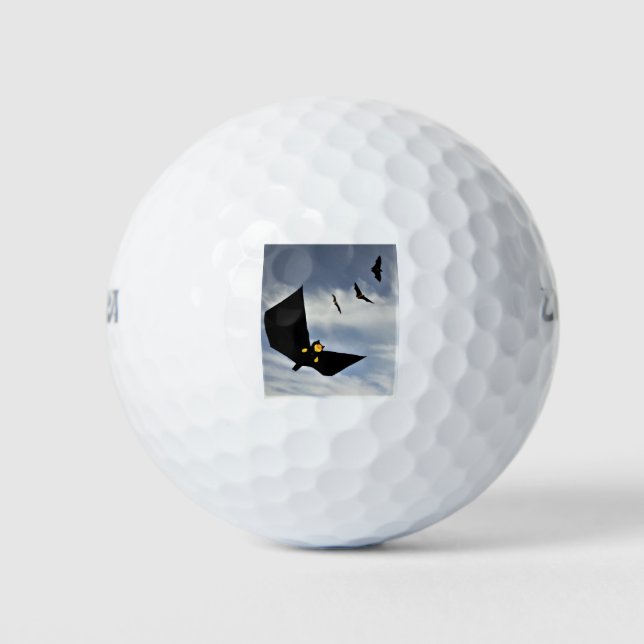 Pelotas De Golf Diversión para fanáticos de Bat (Anverso)
