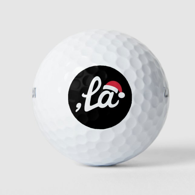Pelotas De Golf Divertida Kamala Harris 2024 Comma La Navidad (Anverso)