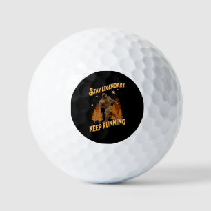 Pelotas De Golf Divertida Motivación para Correr de Bigfoot