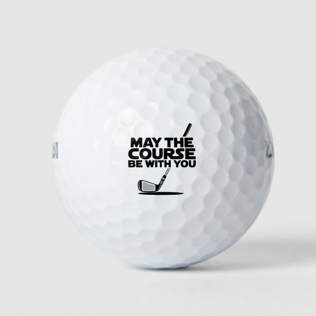 Pelotas De Golf Divertido  (Anverso)