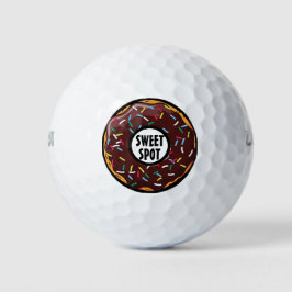 Pelotas De Golf Divertido Doughnut Sweet Spot