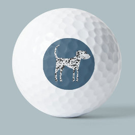 Pelotas De Golf Divertido perro dalmatian