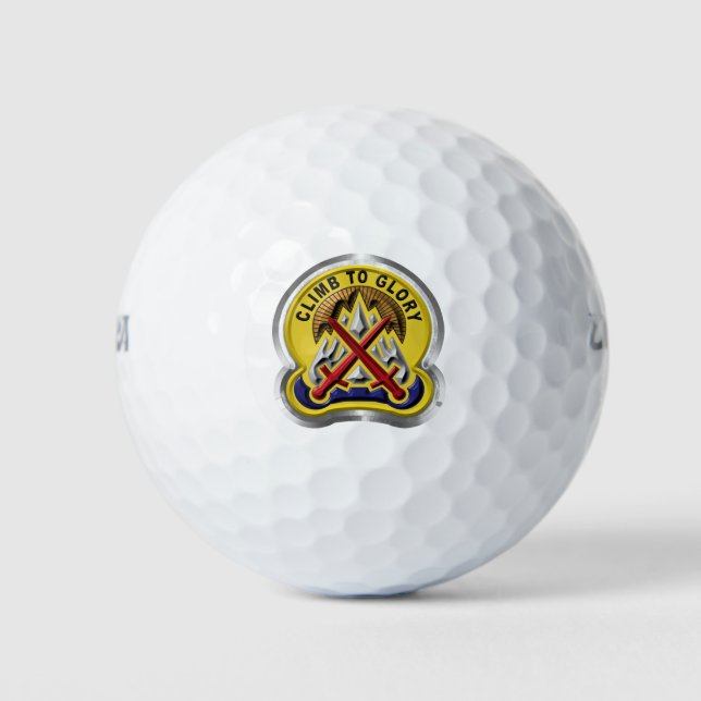 Pelotas De Golf División de Montaña 10 (Anverso)