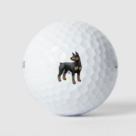 Pelotas De Golf Doberman Pinscher