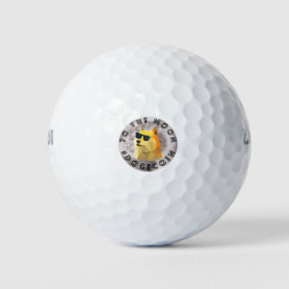 Pelotas De Golf Dogecoin a la luna
