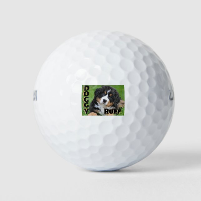 Pelotas De Golf Doggy Ruff (Anverso)
