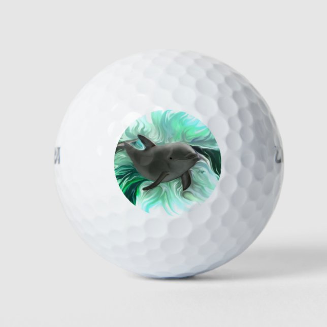 Pelotas De Golf Dolphin Baby (Anverso)