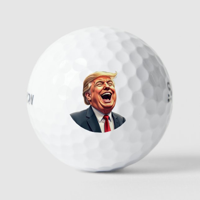 Pelotas De Golf Donald Trump (Anverso)