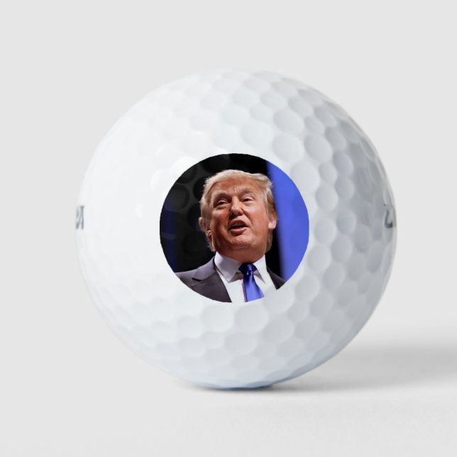 Pelotas De Golf Donald Trump (Anverso)