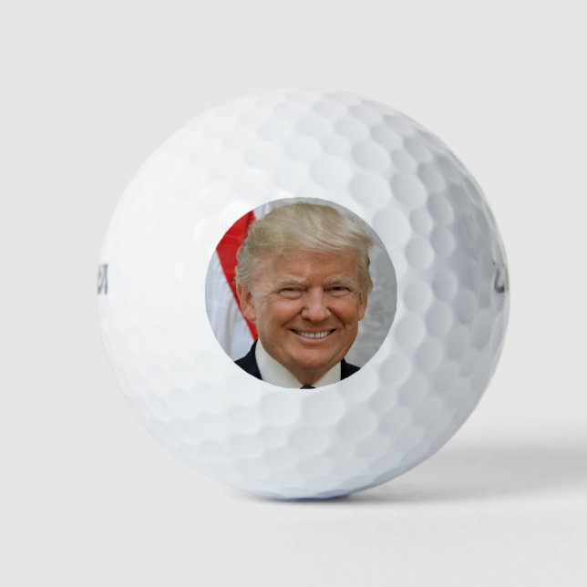 Pelotas De Golf Donald Trump (Anverso)