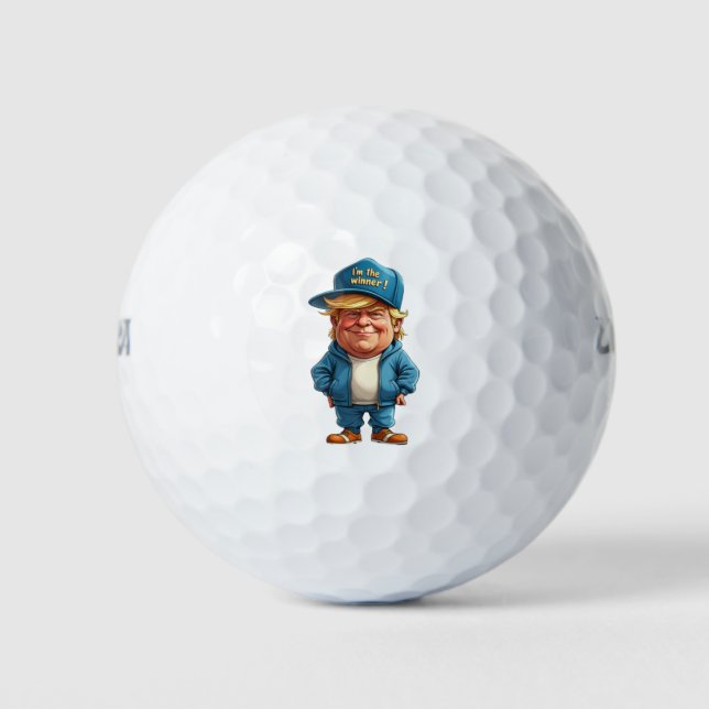 Pelotas De Golf Donald Trump (Anverso)