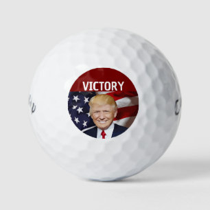 PELOTAS DE GOLF DONALD TRUMP 2024 VICTORY GOLF BALLS