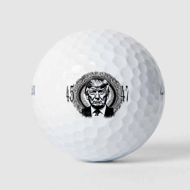Pelotas De Golf Donald Trump 45/47 (Anverso)