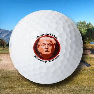 Pelotas De Golf Donald Trump buena mentira