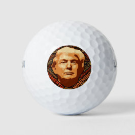 Pelotas De Golf Donald Trump Idiota no es mi presidente