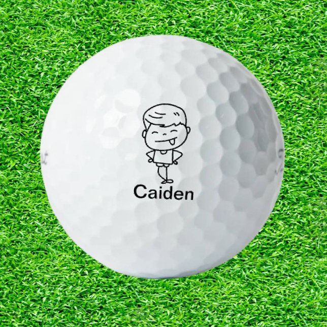 Pelotas De Golf Doodle father Son Golf Gift (Tee Off with Love: Doodle Dad’s Ultimate Golf Gift!)