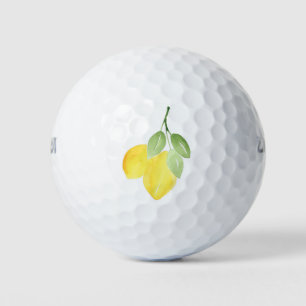 Pelotas De Golf Dos lemas acuarelas