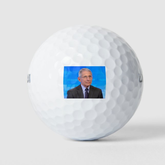 Pelotas De Golf Dr. Fauci (Anverso)