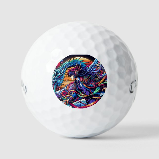 Pelotas De Golf Dragon Blitz (Anverso)