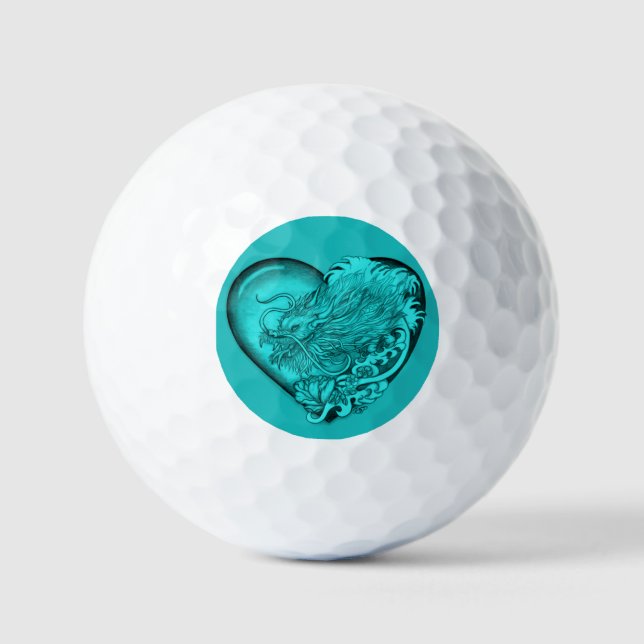 Pelotas De Golf Dragon Heart (Anverso)