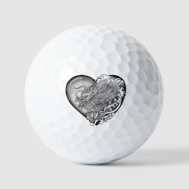 Pelotas De Golf Dragon Heart (Anverso)