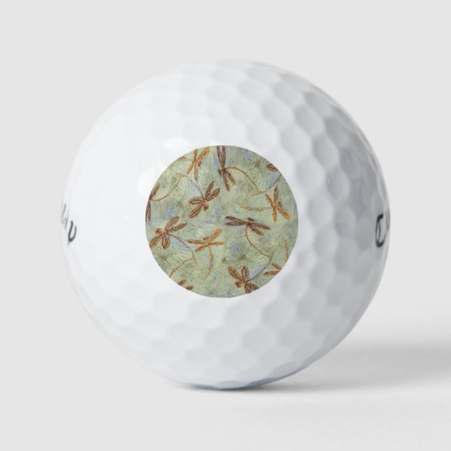 Pelotas De Golf Dragonfly Dance Golf Balls (Anverso)