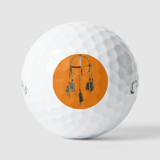 Pelotas De Golf Dream Catcher Naranja 3pk Callaway Golf Balls (Anverso)
