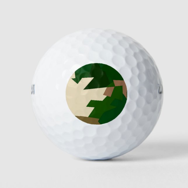 Pelotas De Golf Dry Tundra Camo (Anverso)