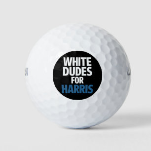 Pelotas De Golf Dudes Blancas Para Harris Kamala Harris 2024