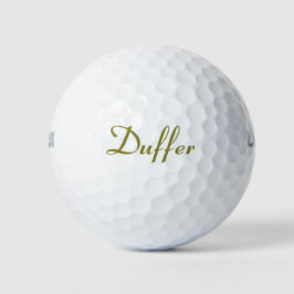 Pelotas De Golf Duffer