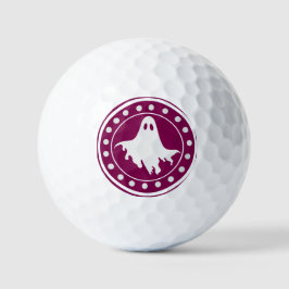 Pelotas De Golf Dulce Fantasma Espeluznante de Halloween Naranja y