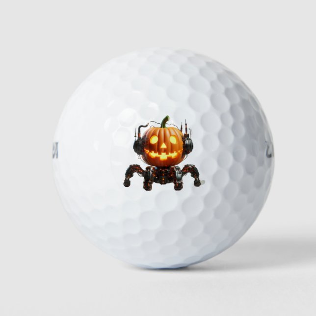 Pelotas De Golf Dulce Halloween contigo (Anverso)