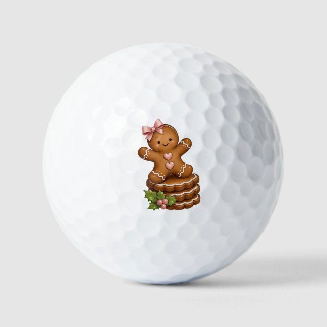 Pelotas De Golf Dulce, picante y apilado: pan de jengibre (Anverso)