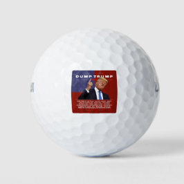 Pelotas De Golf Dump ilustracion Trump 2020