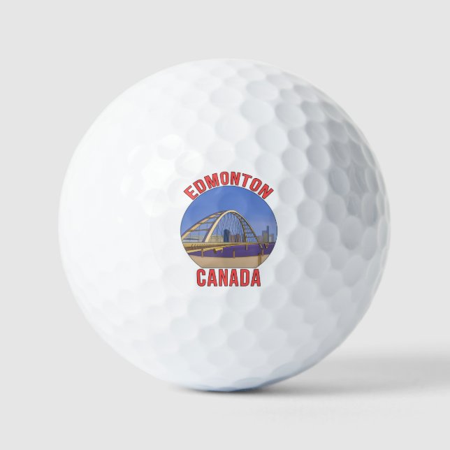 Pelotas De Golf Edmonton Alberta Canada (Anverso)