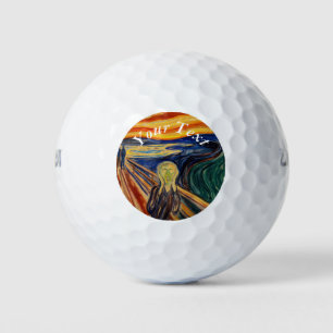 Pelotas De Golf Edvard Munch - El Grito 1910