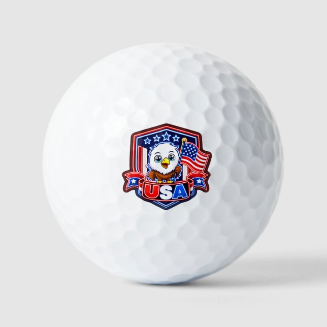 PELOTAS DE GOLF EE. UU. (Anverso)