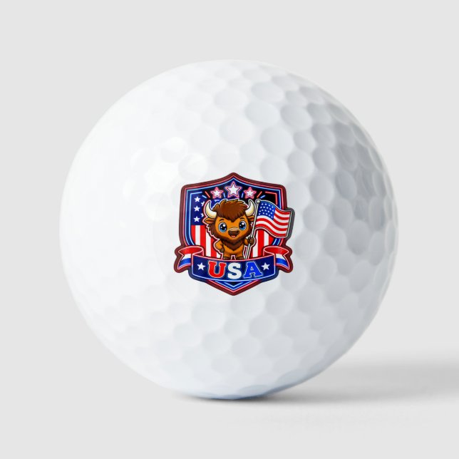 PELOTAS DE GOLF EE. UU. (Anverso)