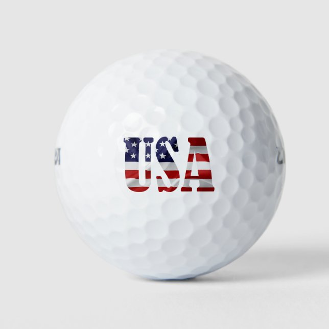 PELOTAS DE GOLF EE.UU. (Anverso)