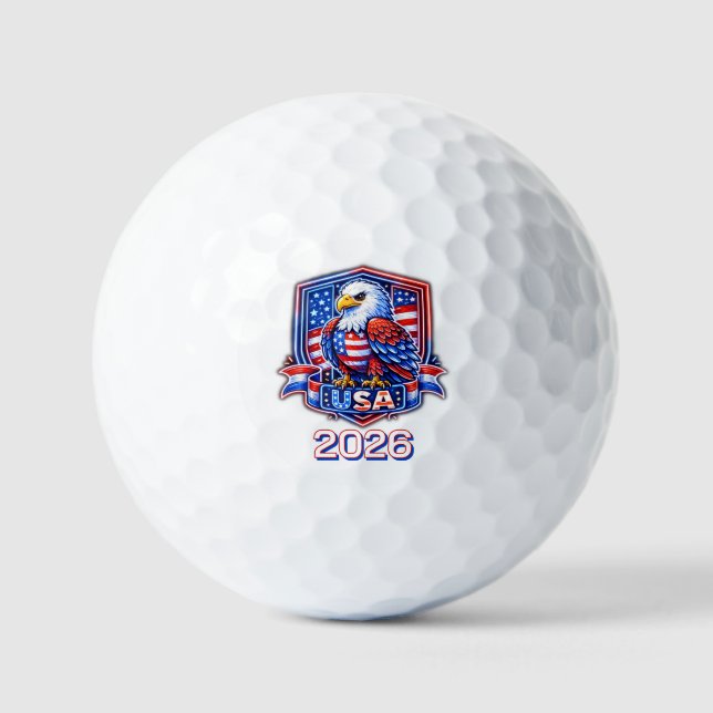 PELOTAS DE GOLF EE. UU. (Anverso)